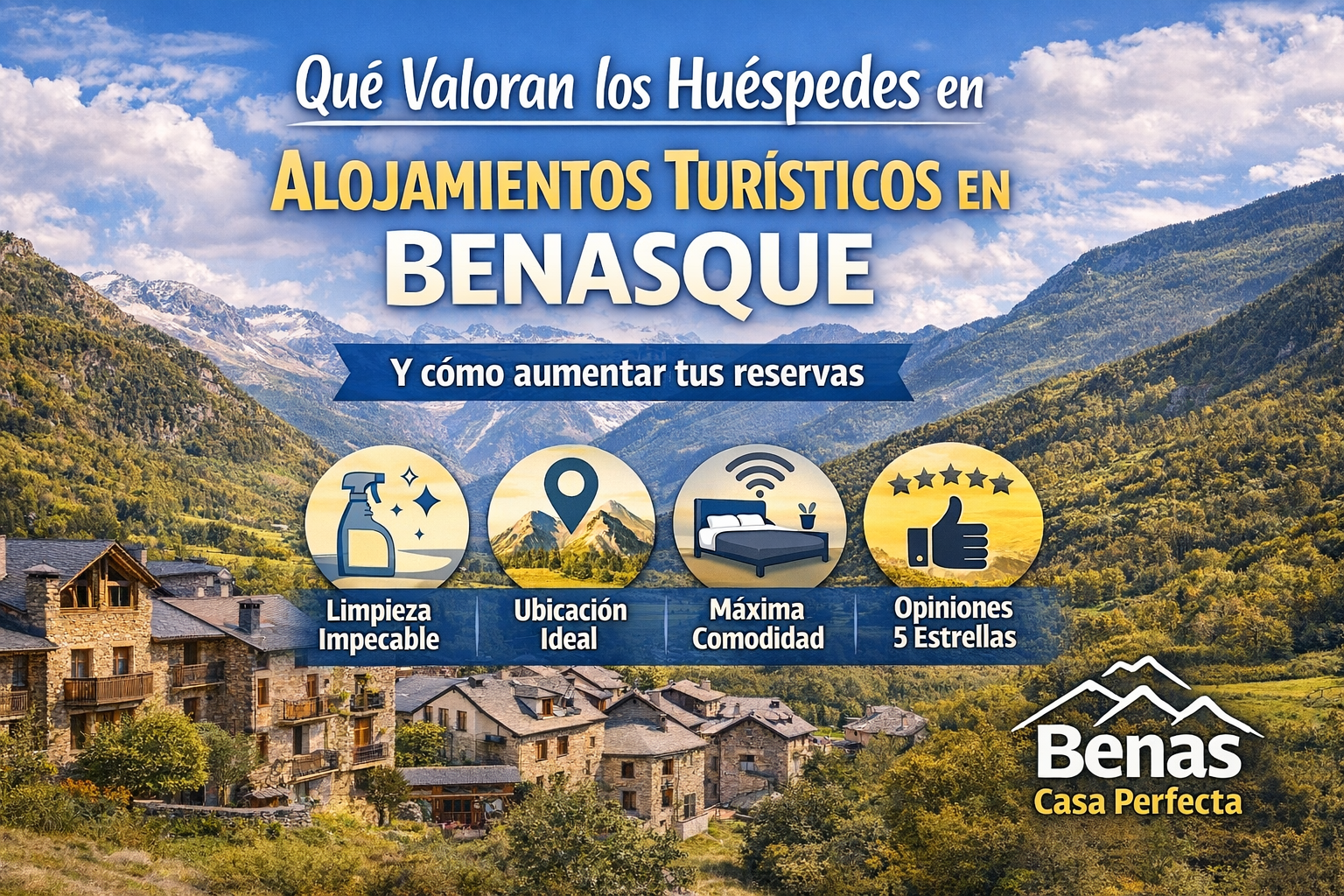 Qué valoran realmente los huéspedes en un alojamiento turístico